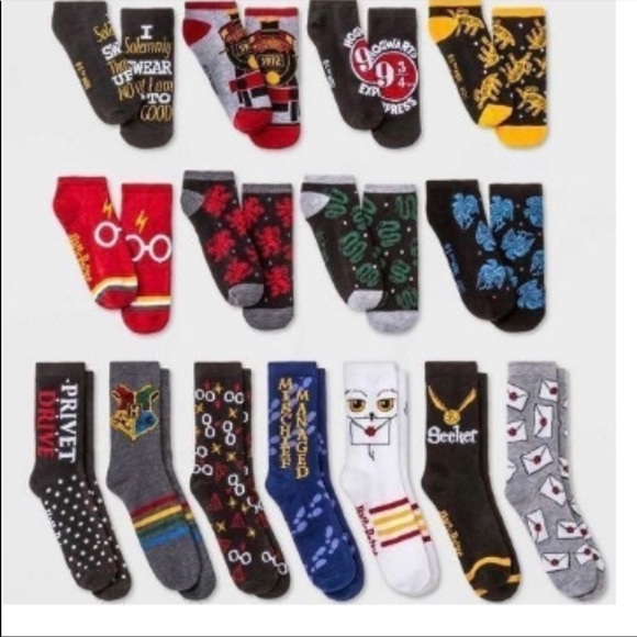 Harry Potter Hedwig 15 days of Socks Advent Calendar - Picture 2 of 5